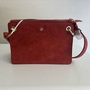 Spartina Suede Cross Body Bag